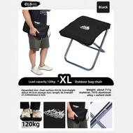 CLS Outdoor Camping Folding เก้าอี้ แค้มป์ปิ้ง พกพาขนาดใหญ่ รับน้ำหนักได้ 120 Kg. ผ้า Oxfordกันน้ำ