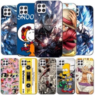 For Samsung A22 4G Case 6.4inch Phone Back Cover For Samsung Galaxy A22 4G GalaxyA22 A 22 black tpu case Exciting art design goku