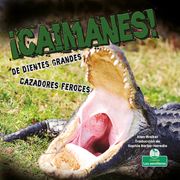 ¡Caimanes! De dientes grandes. Cazadores feroces (Alligators! Big Teeth, Fierce Hunters) Alan Walker