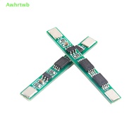 Awhrtwb 1Pcs 1S 3.7V 4A Li-ion BMS PCM 18650 Protection Board Double MOS new