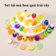 [Túi mù tự xé] Set 30-50túi mù Charm Slime Trong Suốt phát sáng Nhiều Màu quà tặng Trang Trí