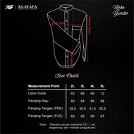 [✅Baru] Koko Al Wafa Jumbo (2L-5L) Embos Lengan Panjang Cuff | Baju