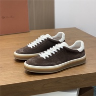 5G9G Italian LP Suede Cowhide Sports Sneakers Casual German Training Shoes Lace-Up Low-Top Men's Sho