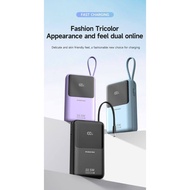 Pineng PN-892 PD (20000mAh) PD 22.5W, Built in Dual-Cable, Digital Display, fast-charging