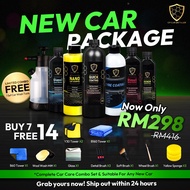 CAR Detailer -- Car Shampoo + Quick Coating + Tyre Coating + Renew Interior Care + RimsX + GlassX + 