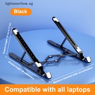 [lightoverflow] Silent Adjustable Laptop Cooler Stand Foldable Laptop Cooling Support Notebook Stand For 17.3 Inch With 2/4 Cooling Fans [SG]