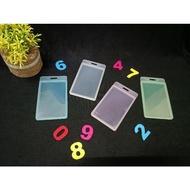 TRANSPARENT ID CARD HOLDER_IC Card Holder_Student Card _Bus Card_Work Card Plastik Holder