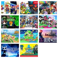 Nintendo Switch Digital 10game in 1 Animal Crossing,Mariokart8,Mario3d World,Yoshi Craft,Luigi Mansi