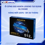 ADATA Legend 710 512GB M.2 NVMe PCIe 3.0 x4 SSD -