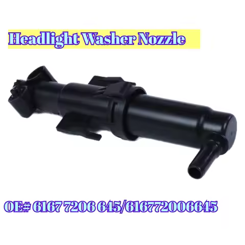Left Side Headlight Washer Nozzle for BMW Z4 E89 18i 20i 23i 28i 30i 35i 35is 2009-2016, OE# 6167720