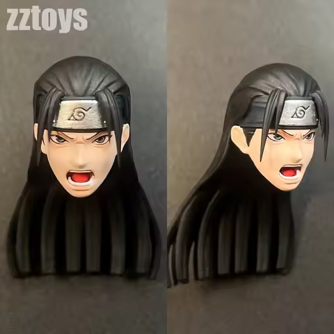 Customization 1/12 Scale Action Figures Naruto Uchiha Obito Kakashi Friends Delicate Head Sculpt Mod