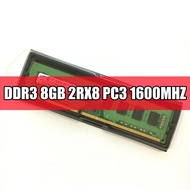 2025 Koleksi Sec Chipset 8gb 2rx8 Pc3 12800u Ddr3 1600mhz Pc Komputer Desktop Ram Desktop Memori 8g 