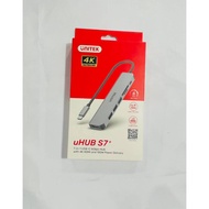 uHUB S7+ 7-in-1 USB-C 5Gbps Hub with 4K HDMI and 100W Power Delivery ( H1118A )