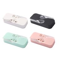 Portable Dental Floss Dispenser Mini Dental Floss Organizer Double Open Dental Floss Picks Cases Aut