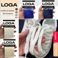 Shoelaces Shoelaces Suitable for Dior B33 Sneakers Wool Shoelaces Men Women Sneakers Rope White Gray