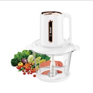 ORVICA Electric Meat / Chopper with Holder | Food Processor / Grinder | Vegetable & Meat Cutter 2L.