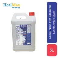 Codex Nano Mist Sanitizer 5L Liquid Disinfectant [Non-Alcohol]