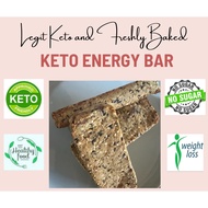 KETO Energy Bar Lowcarb Diet Healthy Gluten free and Sugar free Safe for diabetic Guilt Free Keto