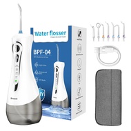 Water Dental Flosser Cordless for Teeth Cleaning 4 Modes Oral Irrigator 320ML Braces Flossers Cleane