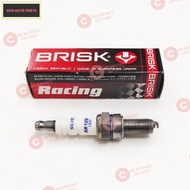 BRISK SPARK PLUG (SILVER RACING) - AR10S-9 - KAWASAKI - GTR 1400/ ZZR 1100/1400/ ZX-10R/ Z1000/ VERSYS 1000/ Z900/ W800