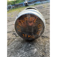 18 kg iron dumbbell set second use barbell set weight lifting training barbell training dumbbell gym