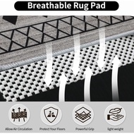 FestiCorp Non Slip Rug Pads 5x7 Ft Non Skid Rug Pad Gripper, Anti-Slip Carpet Rug Mats for Under Rug