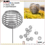ALMA 10pcs Gardening Fertilization Baskets, Fertilizer Tool Stainless Steel Bonsai Baskets, Durable 