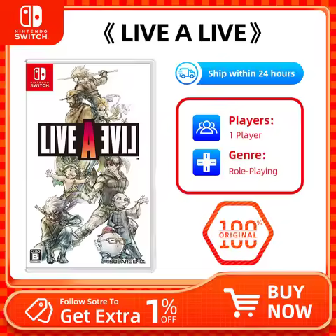 LIVE A LIVE - Nintendo Switch Game Deals for Nintendo Switch OLED Nintendo Switch Lite Switch Game C