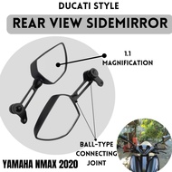 Motorcycle Side Mirror for YAMAHA NMAX 2020| Ducati Style Rear Side Mirror