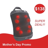 Mother's Day Promo OTO Shoulder Neck Low Back Massager Electrical Auto Heat Massage Machine Moms Presents