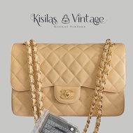 Chanel Caviar Jumbo 奶茶