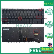 HP EliteBook 840 G7 840 G8 845 G7 845 G8 745 G7 745 G8 ZBook Firefly 14 G7 G8 Laptop Keyboard