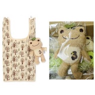 日本直送🇯🇵現貨Pickles the Frog Earth &Pickles Golden Eagle 毛絨公仔環保袋