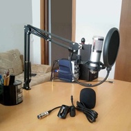 * * * * ] Complete Package of Condenser Mic Recording Set (BM800 + Stand + Pop Filter)