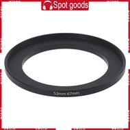 Metal 52mm-67mm Step Up Filter Ring 52-67 mm 52 to 67 Stepping Adapter