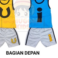 Upin Ipin Clothes Upin Ipin Children's Suit/ Upin Ipin Singlet/