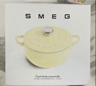Smeg 24cm 琺瑯鑄鐵鍋
