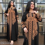 Gamis Hitam Busui Longdres Busui Resleting depan ld 110 cm gamis busui hitam kekinian viral 2022 lon