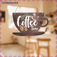 [chiwanji4x] Decor of 2D Coffee Bar Door Wall Cup Suspension Plate for The Restaurant of The Coffee 