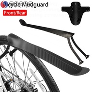 MYROE 1Pcs Bike Mudguard, MTB Rear Front Bicycle Fenders,  Black Foldable Folding Cycling Accessories Mud Guard BMX DH and Gravel