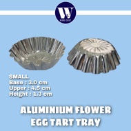 ALUMINIUM FOIL FLOWER EGG TART / EGG TART ALUMINIUM TRAY FLOWER [50PCS]