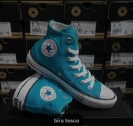 Sepatu Sneakers Converse99 Biru Tosca High Cut All Star Tosca Grade Premium