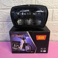 HONDA EX5 HEADLAMP LED EX5 HIGH POWER DREAM HEAD LAMP EX5 HEADLIGHT EX5 DREAM LED HEAD LAMP LAMPU DE