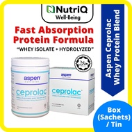 Aspen Nutrition Ceprolac Whey Protein Isolated Blend Powder Vanilla 乳清蛋白粉 Muscle Gain Growth Weight
