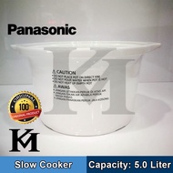 Panasonic Slow Cooker Inner Pan Ceramic Pan 5 Litre (NF-M501AW)  (NF-M50AW)
