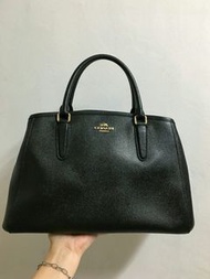 ❤(正品)Coach經典真皮防刮黛妃包