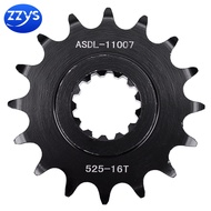 525 16T Motorcycle Front Sprocket for Honda CB600F 07-13 CB650F 14-18 CB650 RA 19-23 CBF600 08-12 CB