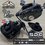SMARTFISHING HAUT TON DC ELECTRONIC BRAKE SISTEM FISHING REEL BC BAIT CASTING / HAUTON SDC ELECTRONI