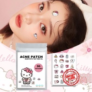 Hydrocolloid Cartoon Acne Patches Cute Sanrio Hellokitty Acne Care Pimples Patch P3r4