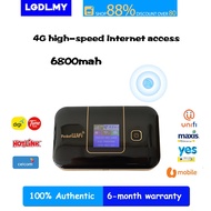 4G modified modem with sim card mobile wifi hotspot modem 6800Mah battery pocket wifi 4g router H680